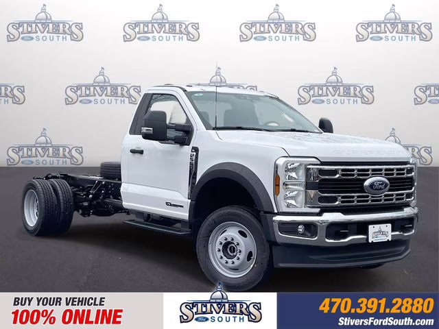 2026 Oxford White Ford Super Duty F-550 DRW XL 4X4 Chassis