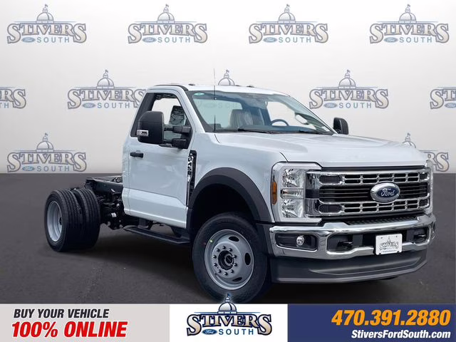 2026 Oxford White Ford Super Duty F-450 DRW XL 4X4 Chassis