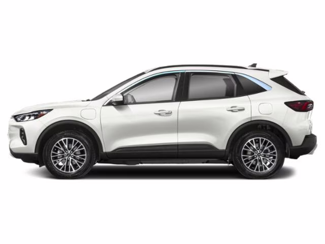 2025 White Metallic Ford Escape Plug-In Hybrid Base FWD SUV