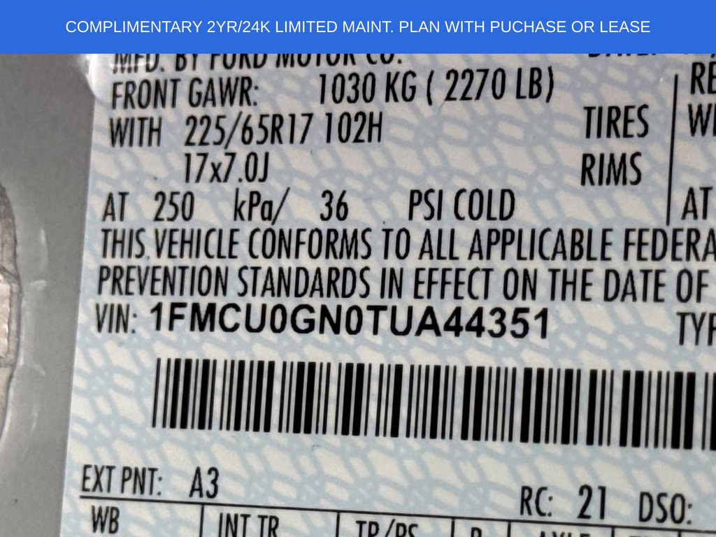 2026 Silver Metallic Ford Escape Active FWD SUV