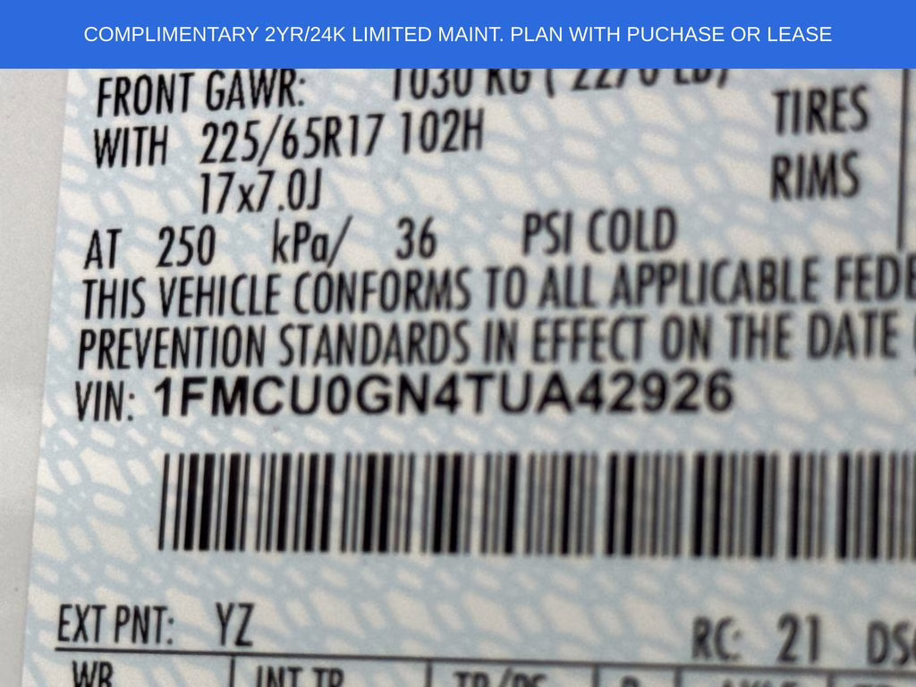 2026 Oxford White Ford Escape Active FWD SUV