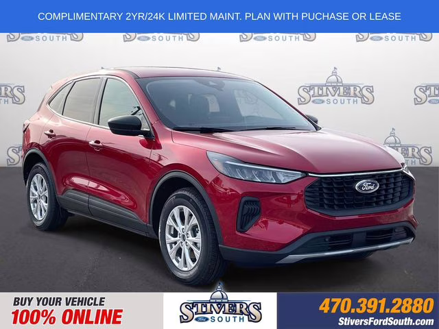 2026 Red Metallic Ford Escape Active FWD SUV