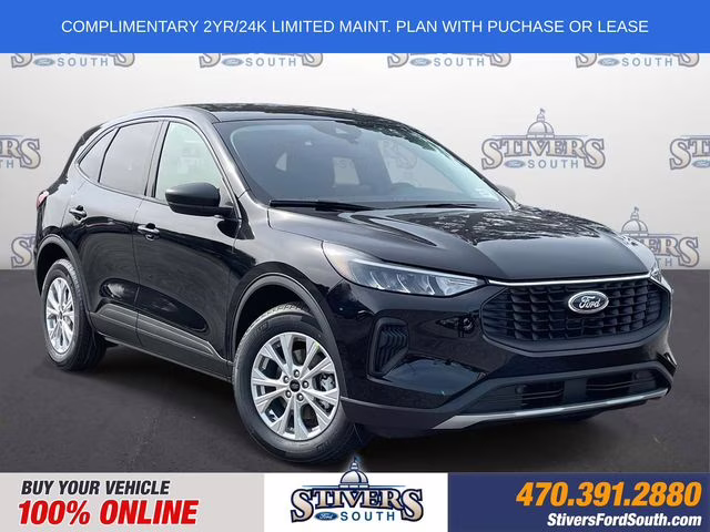 2026 Black Metallic Ford Escape Active FWD SUV