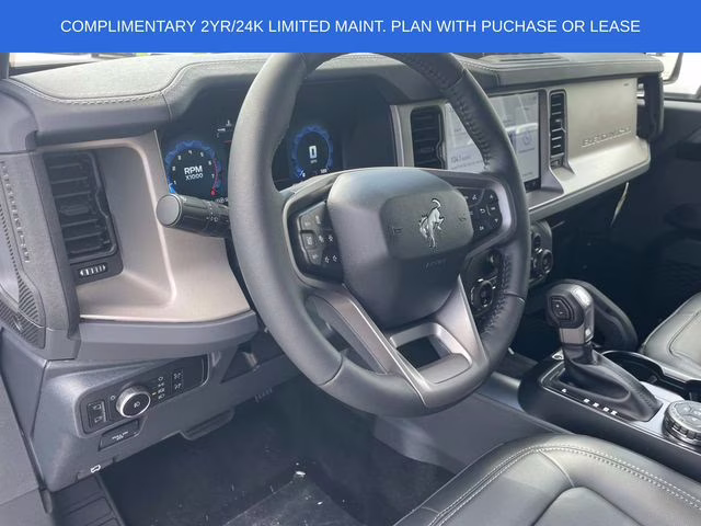 2025 Azure Gray Metallic Ford Bronco Outer Banks 4X4 SUV