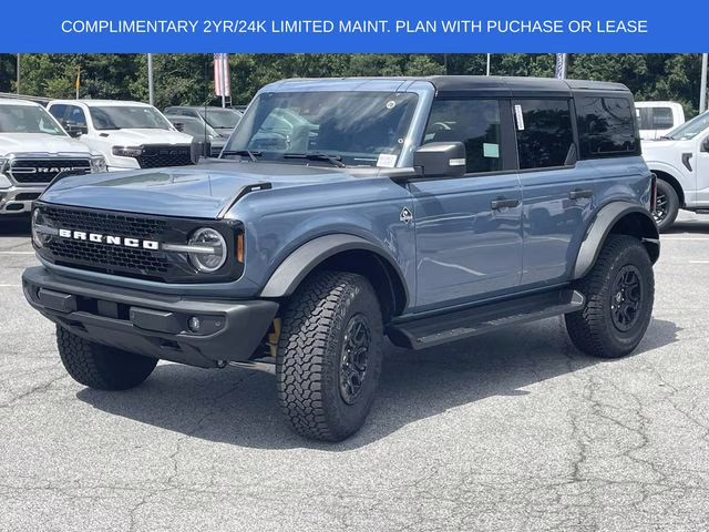 2025 Azure Gray Metallic Ford Bronco Outer Banks 4X4 SUV