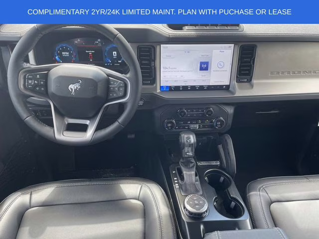 2025 Azure Gray Metallic Ford Bronco Outer Banks 4X4 SUV