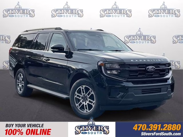 2026 Black Metallic Ford Expedition Max Active RWD SUV