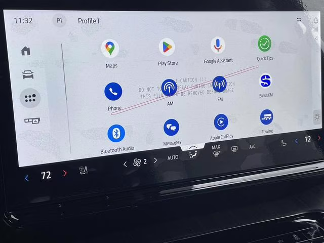 2025 White Metallic Ford Expedition Platinum 4X4 SUV