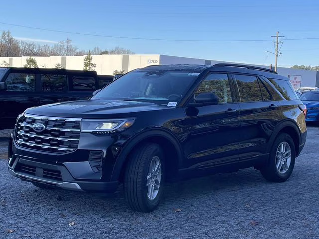 2026 Black Metallic Ford Explorer Active RWD SUV