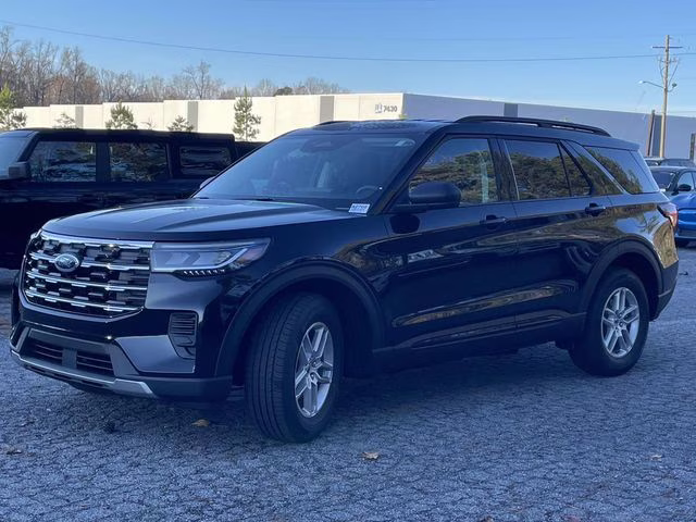 2026 Black Metallic Ford Explorer Active RWD SUV