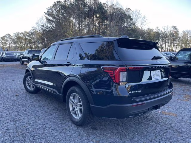 2026 Black Metallic Ford Explorer Active RWD SUV