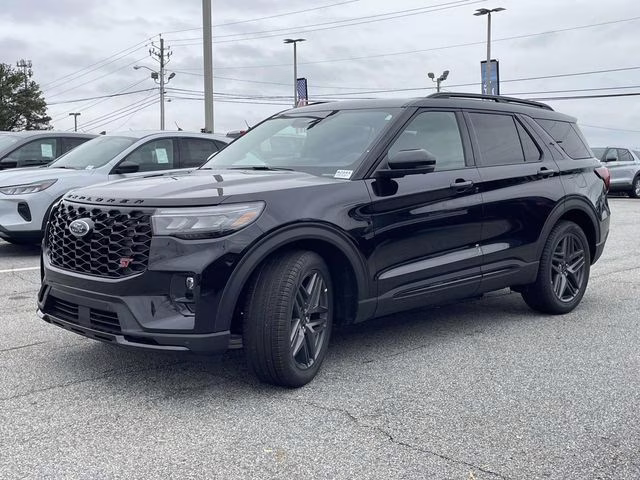 2026 Black Metallic Ford Explorer ST 4X4 SUV