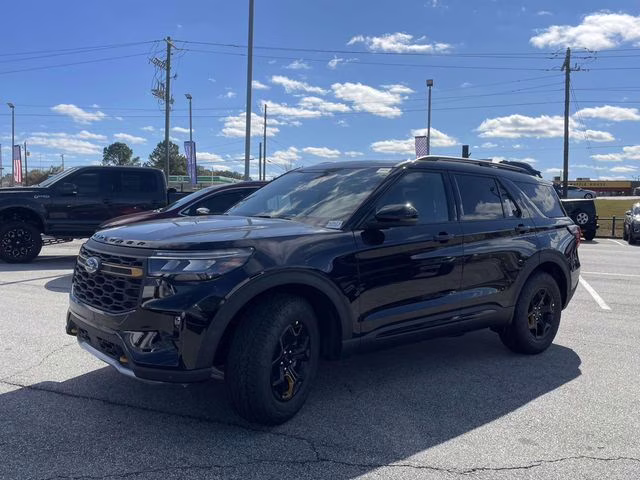 2026 Black Metallic Ford Explorer Tremor 4X4 SUV