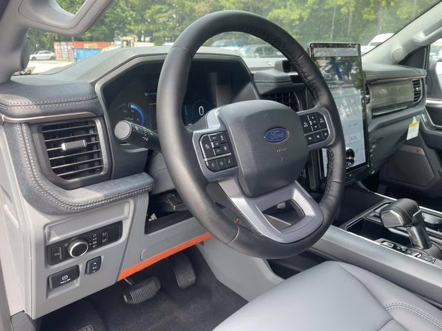 2025 Gray Metallic Ford F-150 Lightning Flash AWD Truck