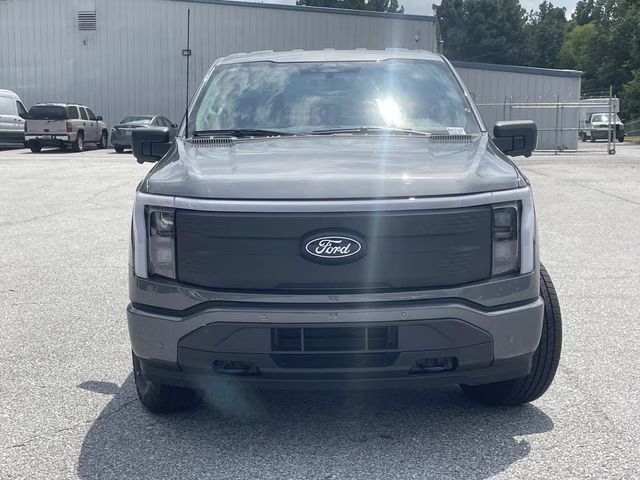 2025 Gray Metallic Ford F-150 Lightning Flash AWD Truck