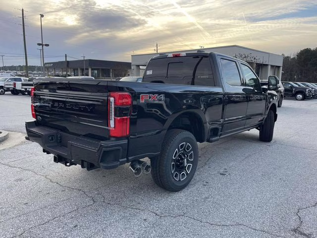 2026 Black Metallic Ford Super Duty F-250 SRW Platinum 4X4 Truck