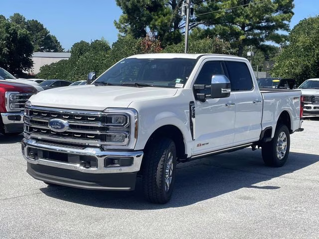 2025 White Metallic Ford Super Duty F-250 SRW King Ranch 4X4 Truck