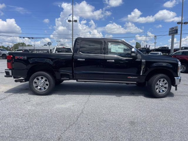 2025 Black Metallic Ford Super Duty F-350 SRW King Ranch 4X4 Truck