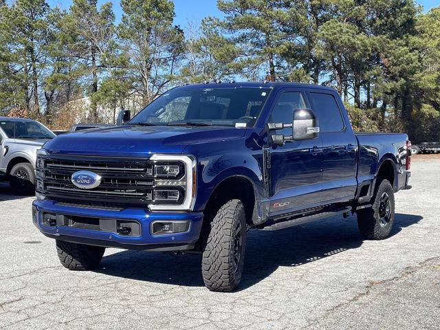 2026 Blue Metallic Ford Super Duty F-350 SRW Platinum 4X4 Truck