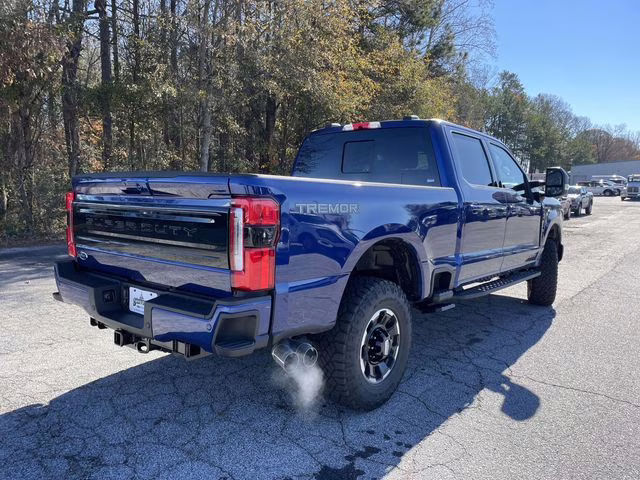 2026 Blue Metallic Ford Super Duty F-350 SRW Platinum 4X4 Truck