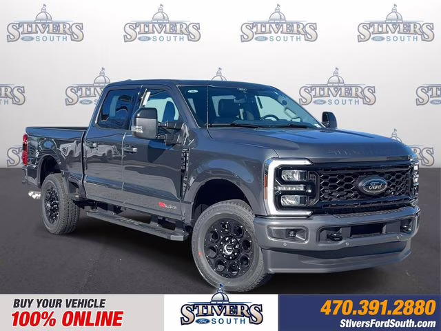 2026 Gray Metallic Ford Super Duty F-350 SRW Lariat 4X4 Truck