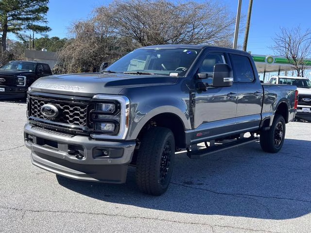 2026 Gray Metallic Ford Super Duty F-350 SRW Lariat 4X4 Truck