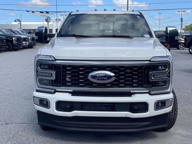 2026 White Metallic Ford Super Duty F-350 DRW Platinum 4X4 Truck