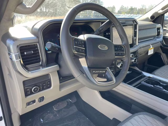 2026 White Metallic Ford Super Duty F-350 DRW Platinum 4X4 Truck