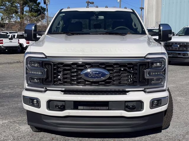 2026 White Metallic Ford Super Duty F-350 DRW Platinum 4X4 Truck