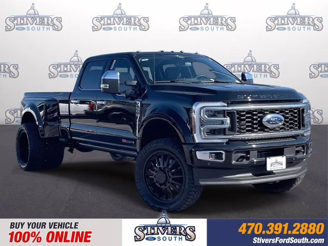2026 Black Metallic Ford Super Duty F-450 DRW Platinum 4X4 Truck
