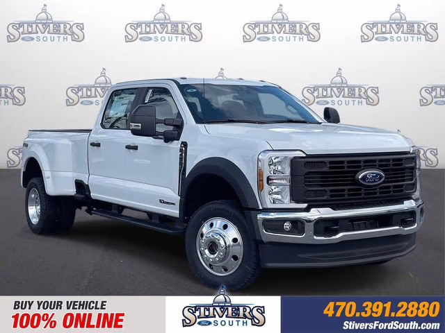 2026 Oxford White Ford Super Duty F-450 DRW XL 4X4 Truck