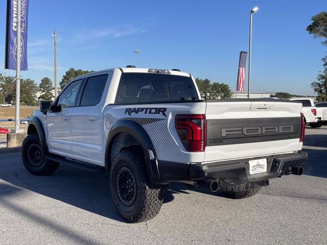 2025 Oxford White Ford F-150 Raptor 4X4 Truck