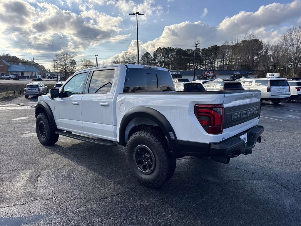 2025 Oxford White Ford F-150 Raptor 4X4 Truck