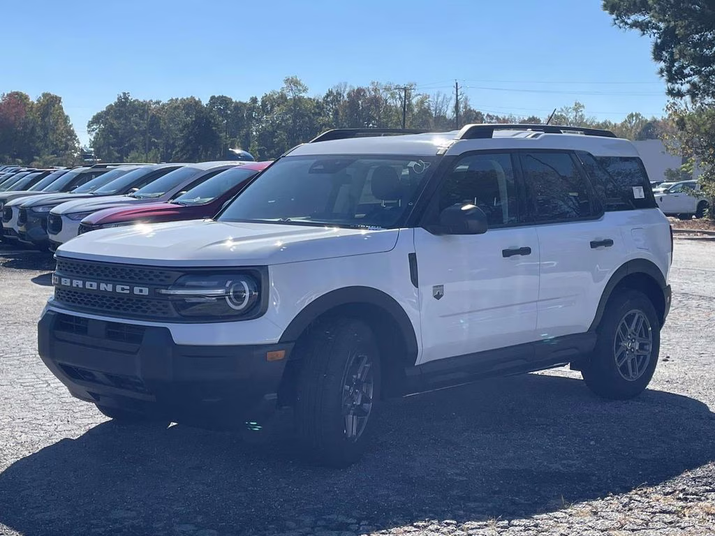 2025 Oxford White Ford Bronco Sport Big Bend 4X4 SUV