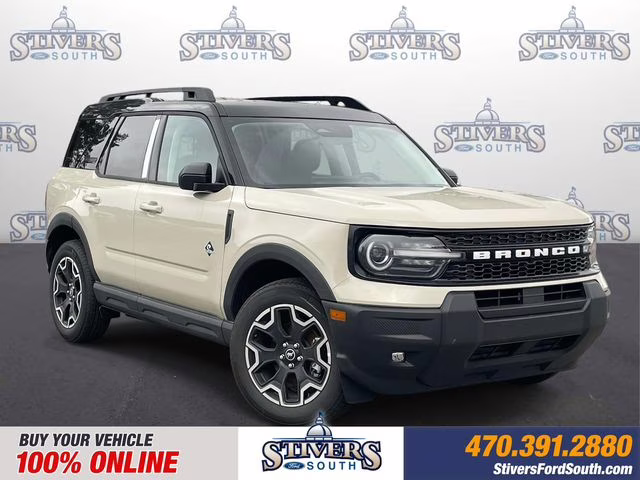 2025 Desert Sand Ford Bronco Sport Outer Banks 4X4 SUV