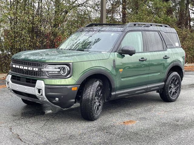 2025 Green Metallic Ford Bronco Sport Badlands 4X4 SUV