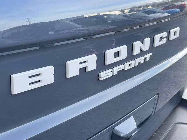 2025 Azure Gray Metallic Ford Bronco Sport Heritage 4X4 SUV