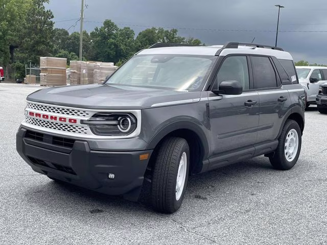 2025 Carbonized Gray Metallic Ford Bronco Sport Heritage 4X4 SUV