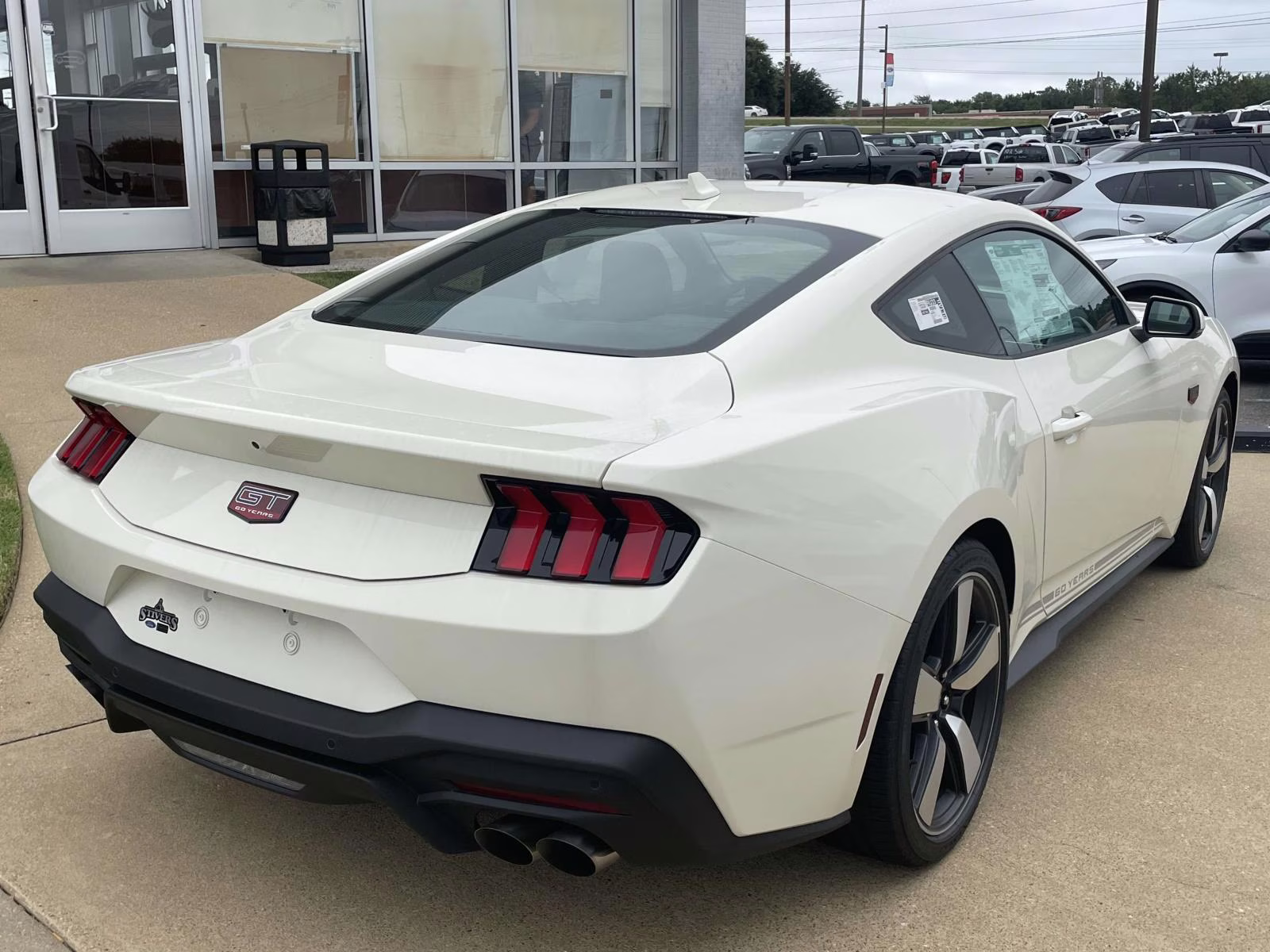 2025 Wimbledon White Ford Mustang GT Premium RWD Coupe