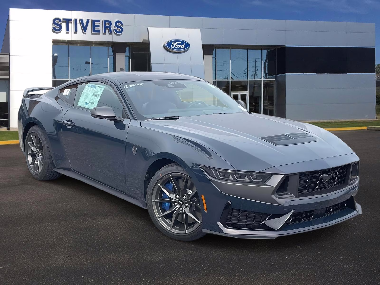 2026 Blue Ford Mustang Dark Horse RWD Coupe