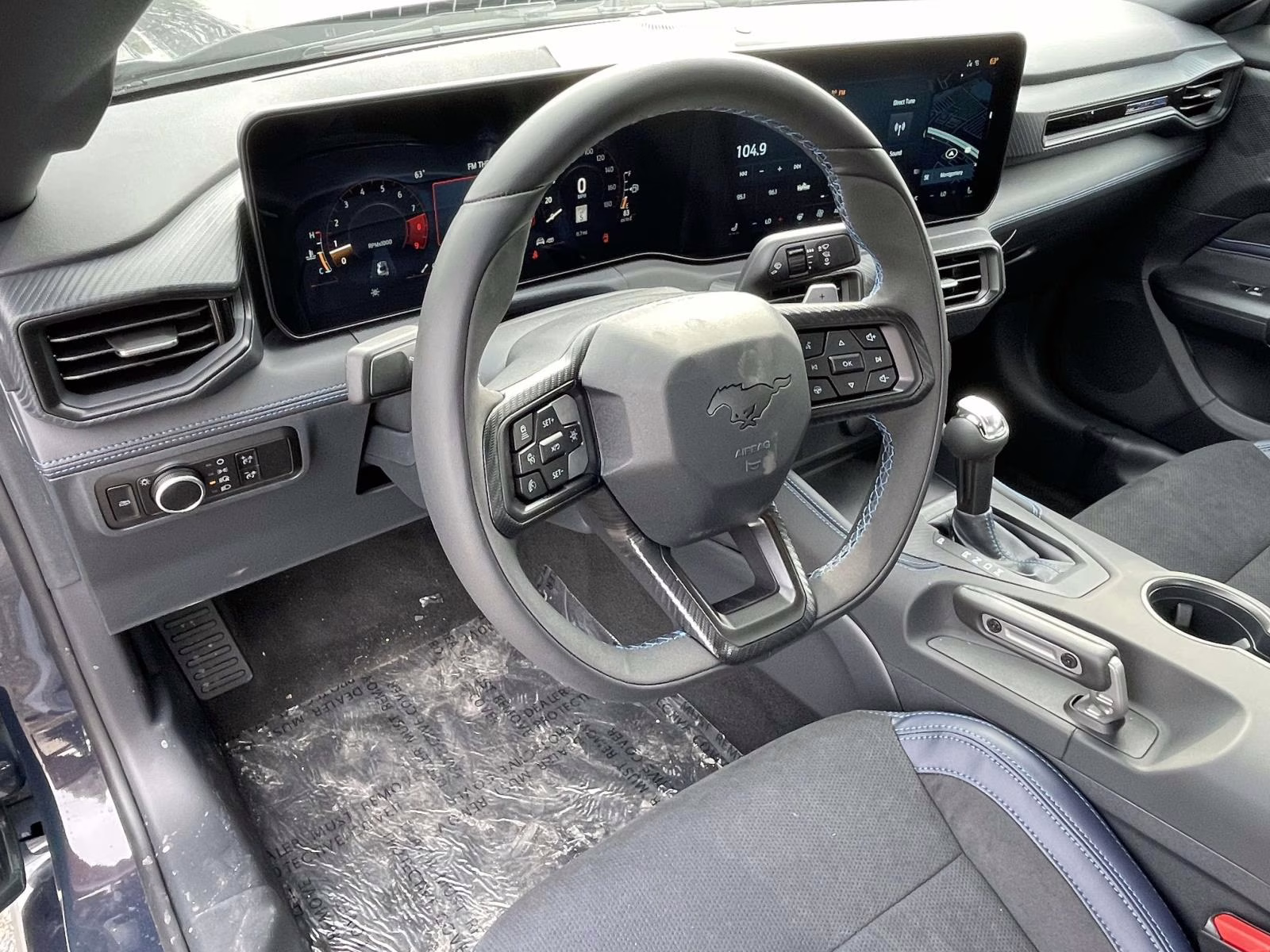 2026 Blue Ford Mustang Dark Horse RWD Coupe