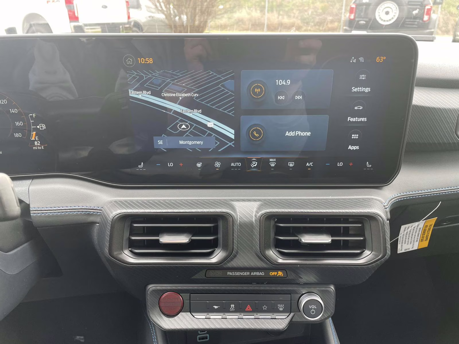 2026 Blue Ford Mustang Dark Horse RWD Coupe