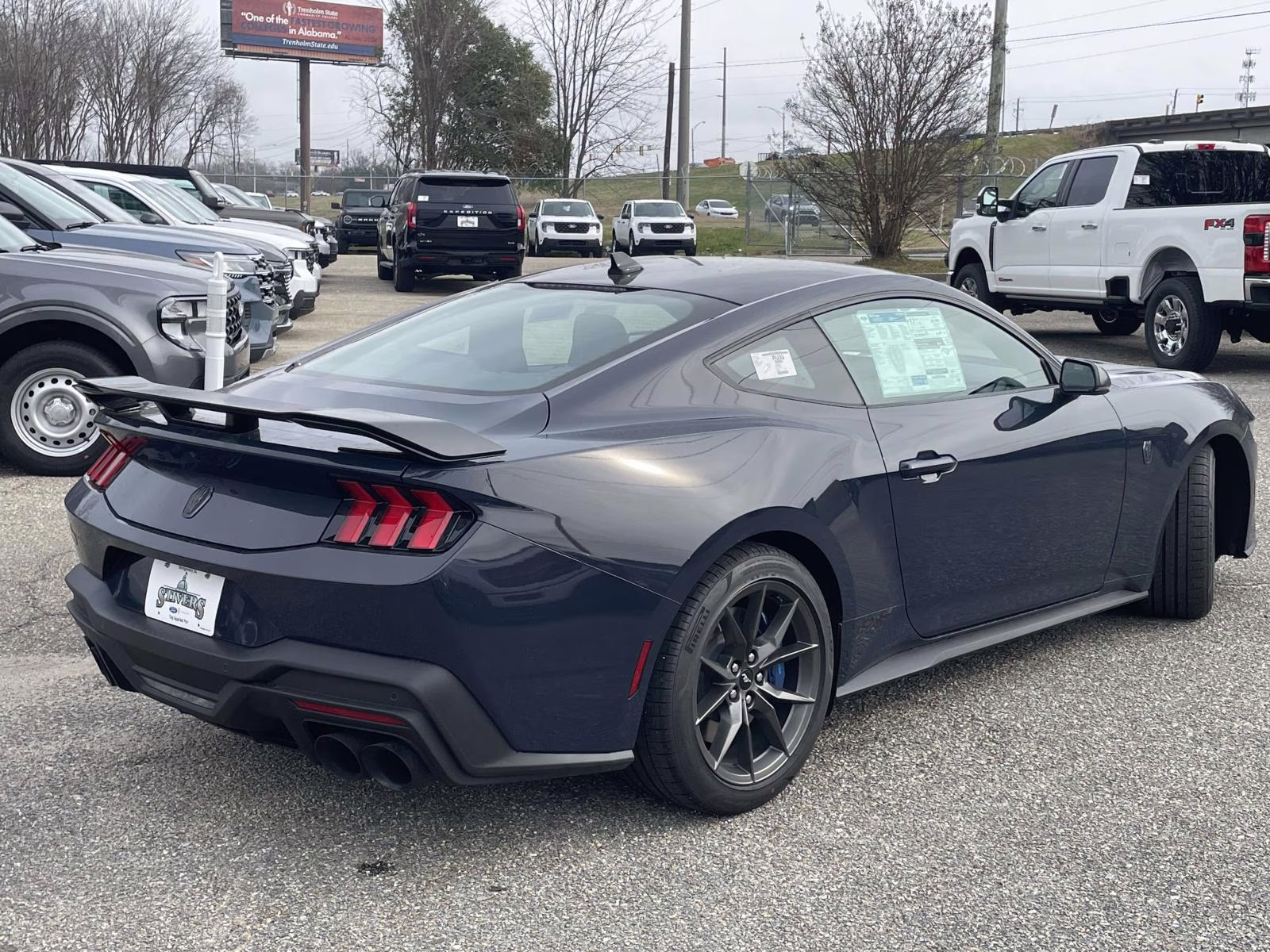 2026 Blue Ford Mustang Dark Horse RWD Coupe