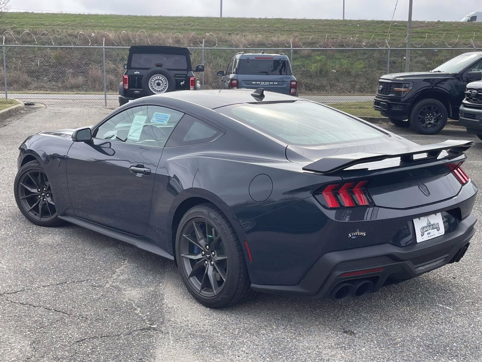 2026 Blue Ford Mustang Dark Horse RWD Coupe