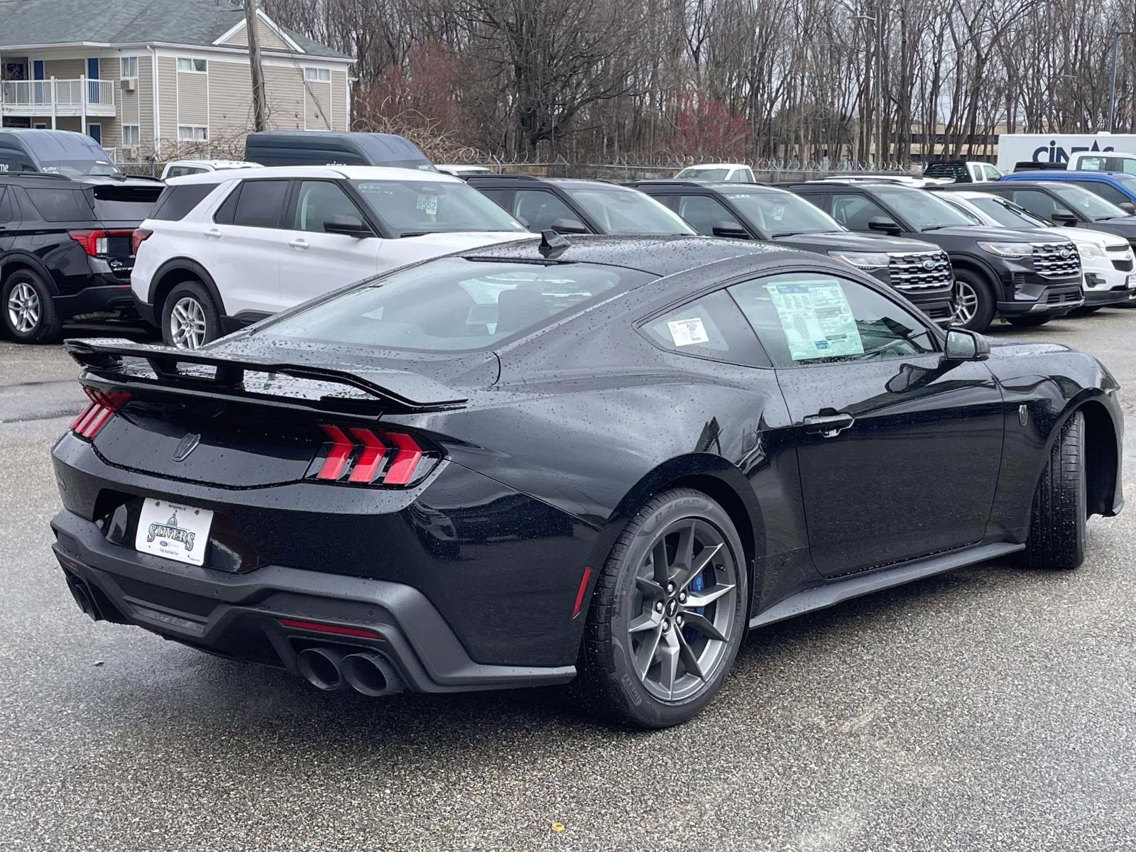2026 Shadow Black Ford Mustang Dark Horse RWD Coupe