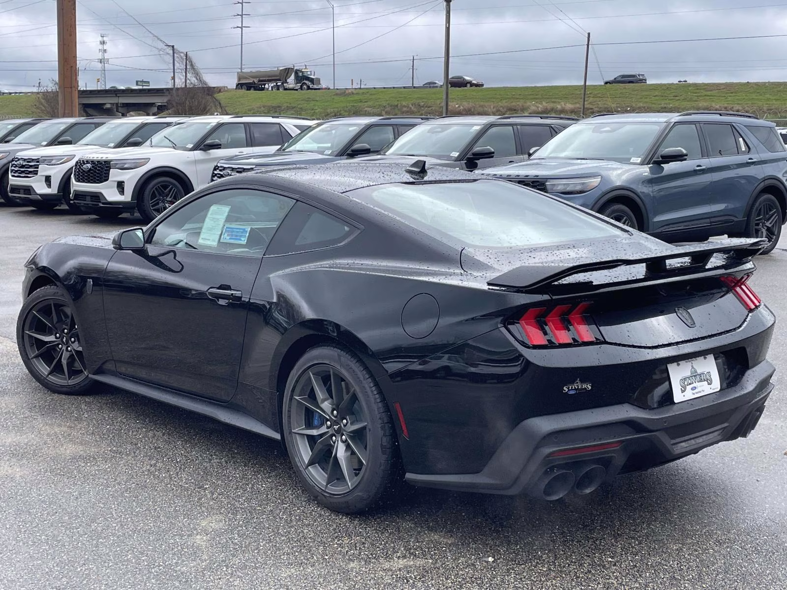 2026 Shadow Black Ford Mustang Dark Horse RWD Coupe