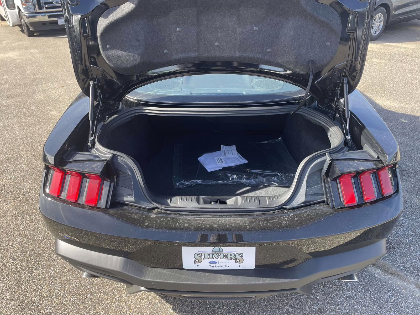 2026 Shadow Black Ford Mustang EcoBoost RWD Coupe