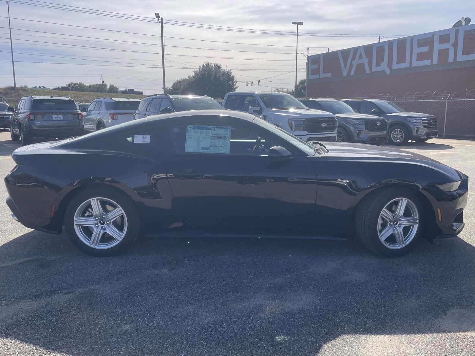 2026 Shadow Black Ford Mustang EcoBoost RWD Coupe