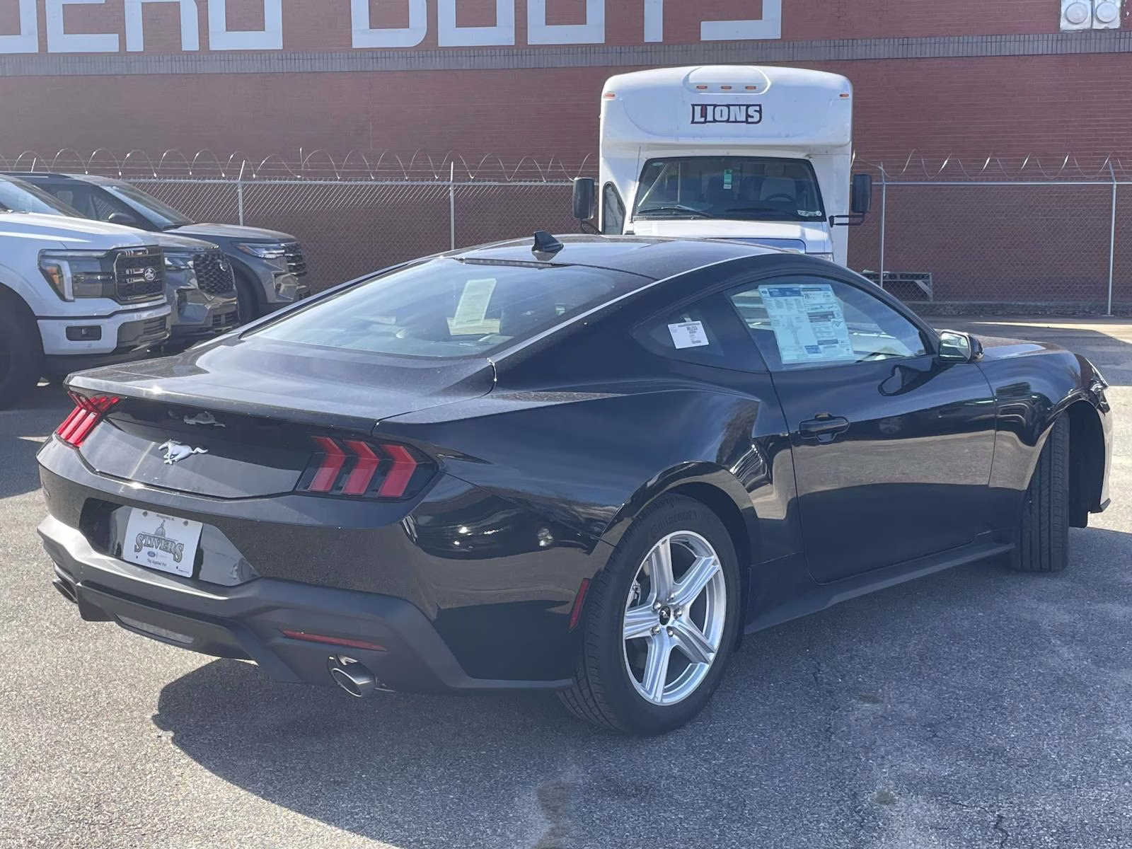 2026 Shadow Black Ford Mustang EcoBoost RWD Coupe