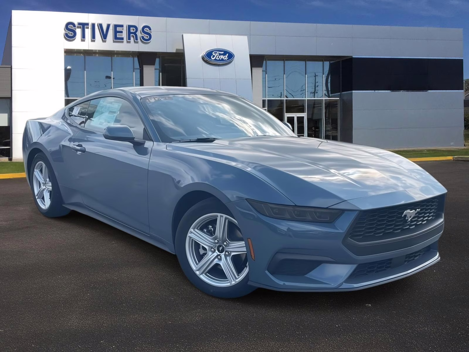 2026 Vapor Blue Metallic Ford Mustang EcoBoost RWD Coupe